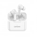 Original LENOVO Qt82 Tws Wireless Bluetooth Earphones V5.0 Touch Control Earbuds Stereo Waterproof Sport Headset white
