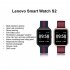 Original LENOVO S2 Smart Watch 1 4 inch Fitness Tracker Calorie Pedometer Sleep Heart Rate Monitor Smartwatch black