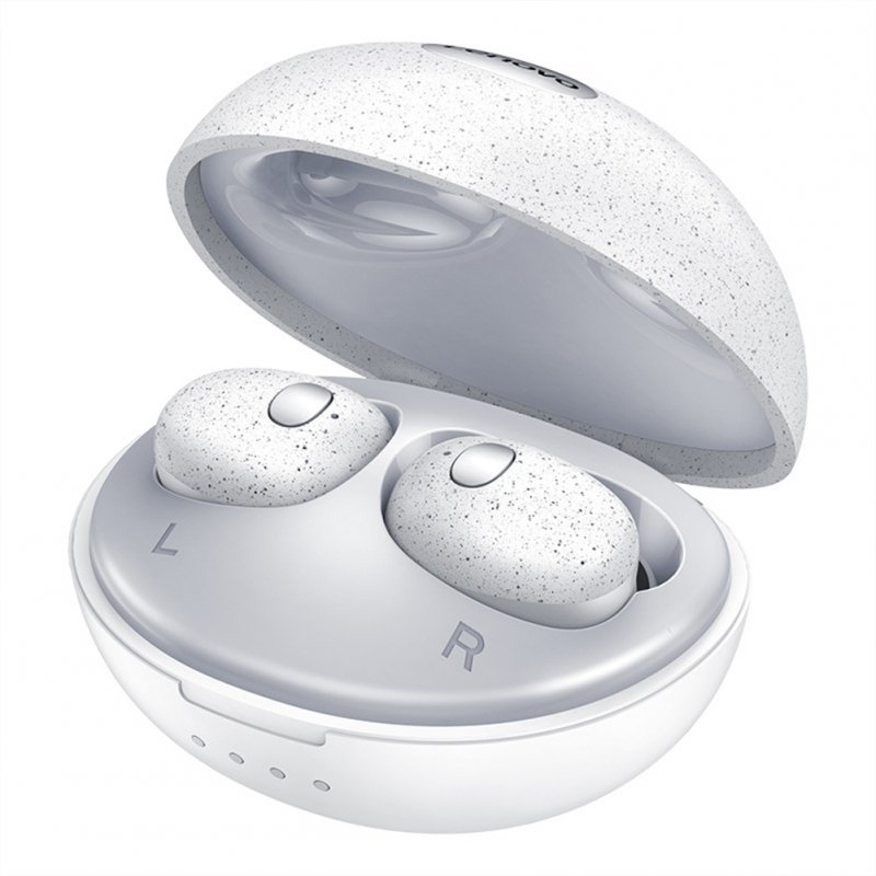 Original LENOVO T2S Wireless Bluetooth Headset Sports Sweat-proof Cute Mini Earphone White