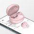 Original LENOVO T2S Wireless Bluetooth Headset Sports Sweat proof Cute Mini Earphone Pink