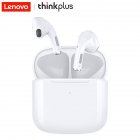 Original LENOVO Tw50 Tws Wireless Earphones Bluetooth 5 0 Earbuds With Mic Noise Canceling Touch Control In Ear Headset White