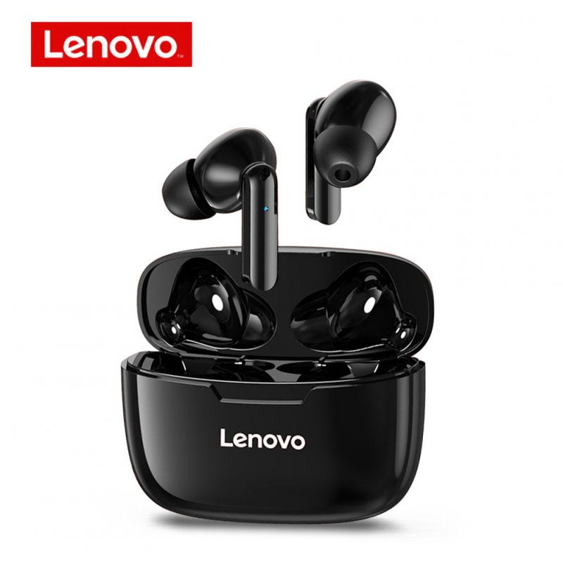 Original LENOVO Wireless Earphones Xt90 Tws Bluetooth 5.0 Sports Headphone Touch Button Ipx5 Waterproof Earplugs Black