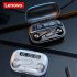 Original LENOVO Wireless Earphones Qt81 Bluetooth 5 1 Waterproof Headphones Touch Button Hifi Stereo Earbuds black