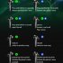 Original LENOVO Wireless Bluetooth compatible Headset Led Light Gaming Earphones Earbuds Type C Charging Interface White