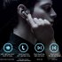 Original LENOVO XG02 TWS Gaming Wireless Bluetooth compatible Headset In ear Low Latency Touch control Stereo Headphones White