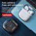 Original LENOVO XT96 Wireless TWS Bluetooth compatible Headset Hifi Stereo In ear Touch control Sports Music Headphones XT96 black