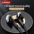 Original LENOVO Xf06 3 5mm Wired Headset Stereo Music Earphone Earbuds In line Control Headphone With Mic White