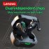 Original LENOVO Xt82 Wireless Bluetooth compatible Headset Power Display Touch control Mobile Gaming Headphones With Mic White