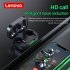Original LENOVO Xt82 Wireless Bluetooth compatible Headset Power Display Touch control Mobile Gaming Headphones With Mic black