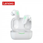 Original LENOVO Xt82 Wireless Bluetooth compatible Headset Power Display Touch control Mobile Gaming Headphones With Mic White