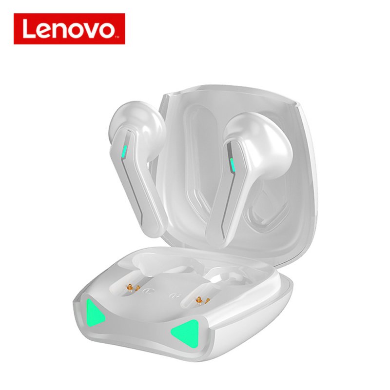 Original LENOVO Xt85 Wireless Bluetooth-compatible Headset With Mic Tws Touch-control Sports Gaming Earphone XT85 white