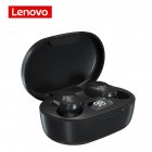 Original LENOVO Xt91 Tws <span style='color:#F7840C'>Wireless</span> <span style='color:#F7840C'>Bluetooth</span> <span style='color:#F7840C'>Earphones</span> Music Headphones Noise Reduction Waterproof Earbuds With Mic Black