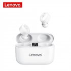 Original Lenovo Ht18 Bluetooth Headphone Tws Wireless Noise Reduction Sports In ear Headset white