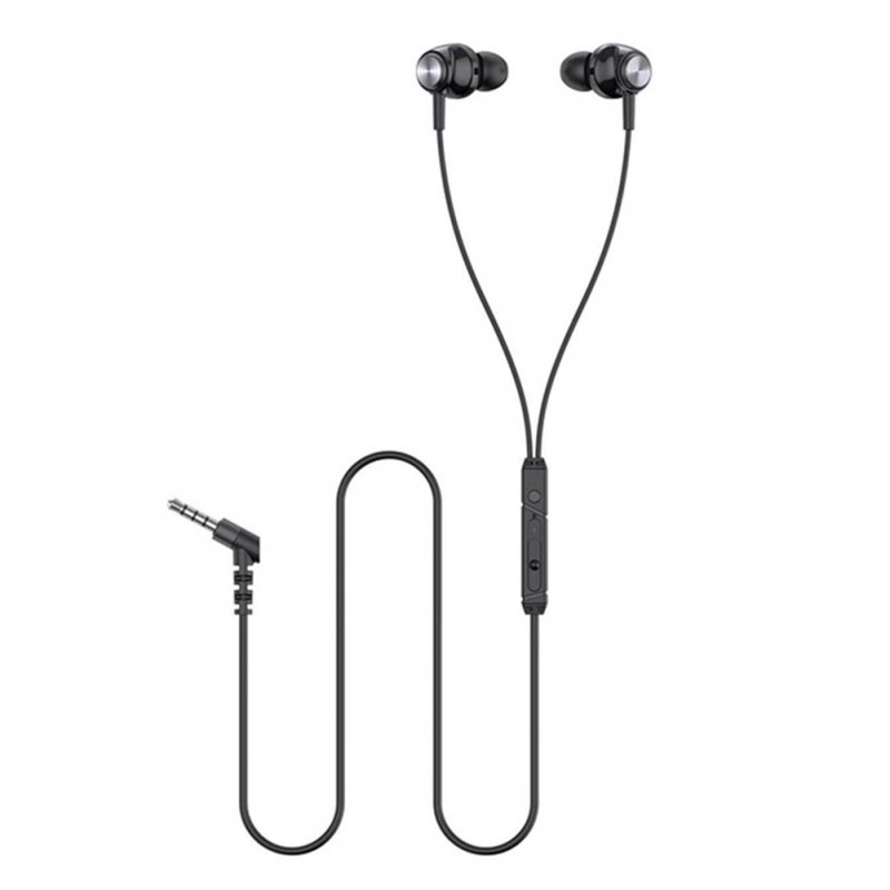 Original Lenovo QF310 QF320 Wired Headset Volume Control 3.5mm With Microphone Earphones QF310 black