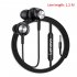 Original Lenovo QF310 QF320 Wired Headset Volume Control 3 5mm With Microphone Earphones QF310 white