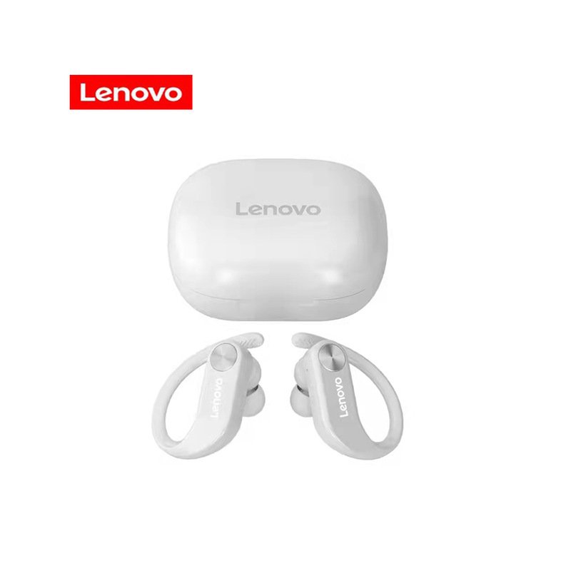 Original LENOVO Tws Wireless Bluetooth  Headset Hands-free Headset Dual Stereo Bass Ipx5 Waterproof Earphones white