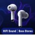 Original Lenovo Wireless Earphones Bluetooth 5 0 TWS LP1 Earbuds 9D Stereo Sound Noise Reduction IPX4 Headsets With Mic  red