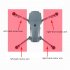 Original Replacement Motor Arm for DJI mavic Pro Drone Motor Repair Accessiories  Right front arm