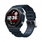 Original ZEBLAZE ARES 2 Rugged Smart Watch 1.09 Inch 50m Waterproof HD Screen Heart Rate Blood Oxygen Blood Pressure Monitoringn blue