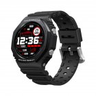 Original ZEBLAZE ARES 2 Rugged Smart Watch 1 09 Inch 50m Waterproof HD Screen Heart Rate Blood Oxygen Blood Pressure Monitoringn black