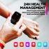 Original ZEBLAZE Beyond 2 Gps Smartwatch 1 78 inch Amoled Always on Display Touch screen Heart Rate Blood Oxygen Monitor Watches black