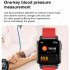 Original ZEBLAZE E90 Smart Watch Ecg Ppg Heart Rate Blood Pressure Blood Oxygen Sleep Monitoring Sport Waterproof Smartwatch red silicone