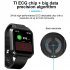 Original ZEBLAZE E90 Smart Watch Ecg Ppg Heart Rate Blood Pressure Blood Oxygen Sleep Monitoring Sport Waterproof Smartwatch red silicone