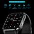 Original ZEBLAZE E90 Smart Watch Ecg Ppg Heart Rate Blood Pressure Blood Oxygen Sleep Monitoring Sport Waterproof Smartwatch red silicone