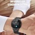 Original ZEBLAZE I19 Smart Watch Bluetooth compatible Call Music Playback Photo Bracelet Sports Heart Rate Blood Pressure Blood Oxygen Smartwatch black silicone