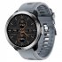 Original ZEBLAZE M18plus Business Smart Watches Ecg Ppg Body Temperature Heart Rate Breathing Blood Oxygen Monitoring Multi sport Bracelet Silver shell gray sil