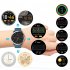 Original ZEBLAZE M18plus Business Smart Watches Ecg Ppg Body Temperature Heart Rate Breathing Blood Oxygen Monitoring Multi sport Bracelet black shell brown lea