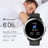 Original ZEBLAZE M18plus Business Smart Watches Ecg Ppg Body Temperature Heart Rate Breathing Blood Oxygen Monitoring Multi sport Bracelet Black Shell Black Sil