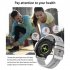 Original ZEBLAZE Mx5 Smart Watch Bluetooth compatible Call Music Playback Ip68 Waterproof Bracelet Compatible For Android Iphone black steel belt