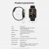 Original ZEBLAZE Smart Watch S6 Air Pump Type Accurate Blood Pressure Blood Oxygen Body Temperature Heart Rate Sleep Monitoring Sports Smartwatch black