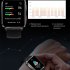 Original ZEBLAZE Smart Watch S6 Air Pump Type Accurate Blood Pressure Blood Oxygen Body Temperature Heart Rate Sleep Monitoring Sports Smartwatch brown skin
