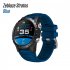 Original ZEBLAZE Stratos Smartwatch Gps Sports Tracking SpO2 Blood Oxygen Blood Pressure Heart Rate VO2 Max Monitoring Touch screen Smart Watch blue