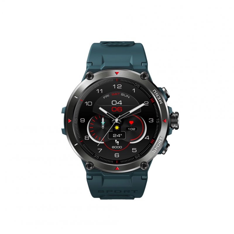 ZEBLAZE Stratos2 Gps Smart Watch 5 Atm HD Amoled Display Health Monitor