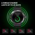 Original ZEBLAZE Stratos2 Gps Smart Watch 5 Atm Water Resistant 360 Hd Amoled Display Health Monitor Long Battery Life Smartwatch silver grey