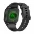 Original Zeblaze Retro Smart  Watch 30m Waterproof Hd Display Heart Rate Monitor Blood Pressure Fitness Tracker Watch black