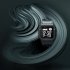 Original Zeblaze Retro Smart  Watch 30m Waterproof Hd Display Heart Rate Monitor Blood Pressure Fitness Tracker Watch black