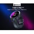 Original Zeblaze Smartwatch Ceramic Bezel 3gb 32gb 800mah Gps Watch Gift Leather Strap Dual Camera 4g Smart Watch black