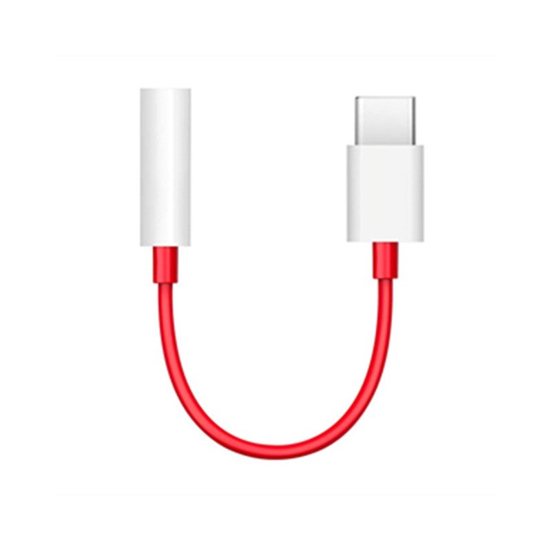 Original for Oneplus 6T 7 Pro USB Type-C to 3.5mm Earphone Jack Adapter Aux Audio Music Converter Cable