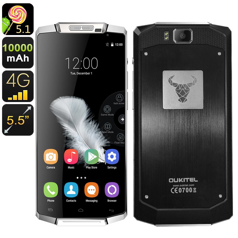 Oukitel K10000 Android Smartphone