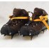 Outdooe Anti skid Shoes Cover Grampons with 10 Gears Snow Board Storage Bag 10 teeth