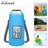 Outdoor 20L High Strength Waterproof Backpack with Removable Shoulder Strap for Canoeing Hiking