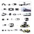 Outdoor Action Camera 30m Waterproof Diving Camcorder Multifunctional Hd 4k Sj4000 Underwater Dv Camera blue