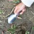 Outdoor Aluminum Shovel Camping Hiking Backpacking Emergency Trowel Multifunctional Gardening Tool silver