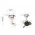 Outdoor Anti scald Portable Gas Stoves Windproof Foldable Detachable Cooking Furnace For Travel Picnic Bbq 45 small valve