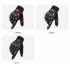 Outdoor Anti slip Breathable Wear resistant Safety Protection Full Finger Gloves for Riding Skiing Black XL