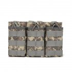 Outdoor  Bag Utility Waist  Pack Pouch Oxford Cloth Vest With Storage Pocket For Outdoor Hiking acu_One size
